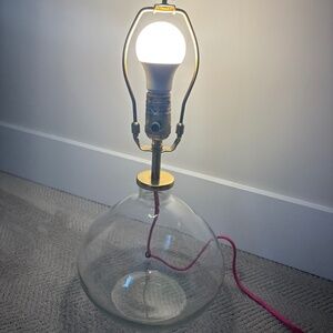 G reenrow Zaina Glass Table Lamp Base - $80